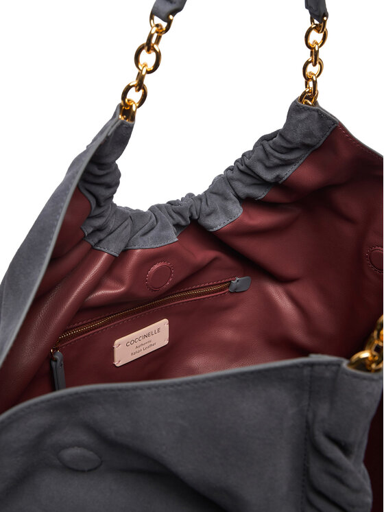 Coccinelle Сумка Coccinelle V5G Coccinellesmash Suede Bim E1 V5G 11 02 01 Сірий