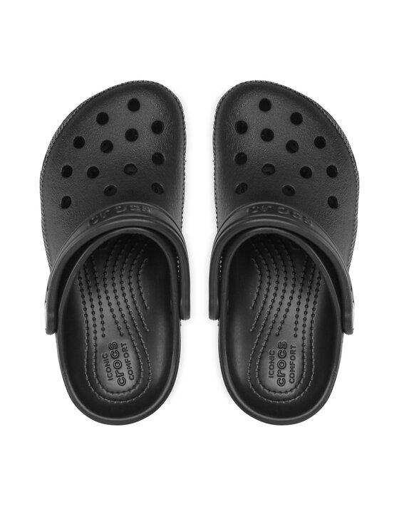 Crocs Iešļūcenes Crocs Classic Clog K 206991 Melns