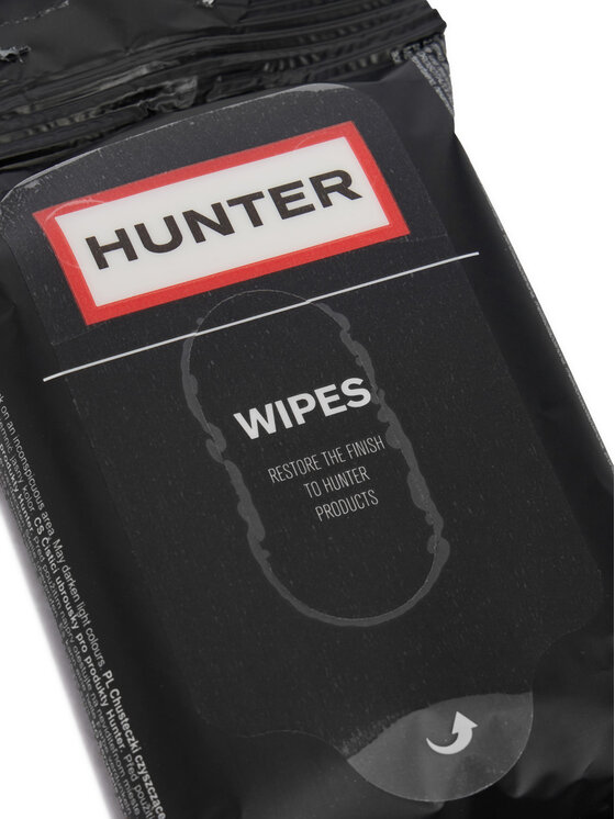 Hunter Вологі серветки для взуття Hunter WIPES 15 PCS Чорний