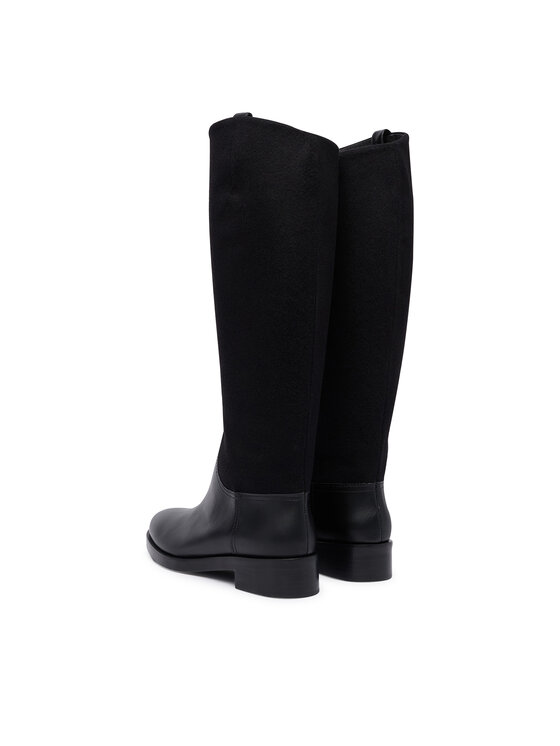 Max Mara Čizme ispod koljena Max Mara Cavalierewk 2524796112600 Crna