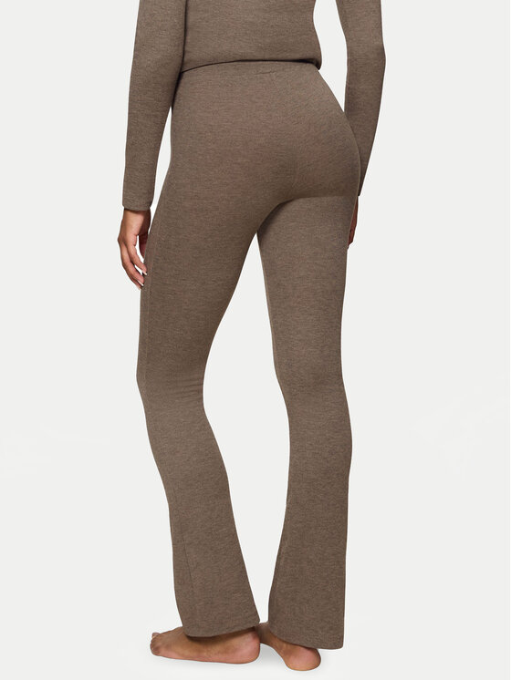 Triumph Triumph Pizsama nadrág Smart Thermal 10221491 Barna Slim Fit
