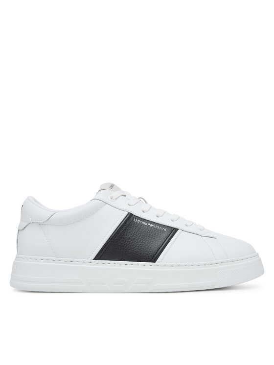 Emporio Armani Sneakersy Emporio Armani EM003701 AF18017 MZ309 Biela