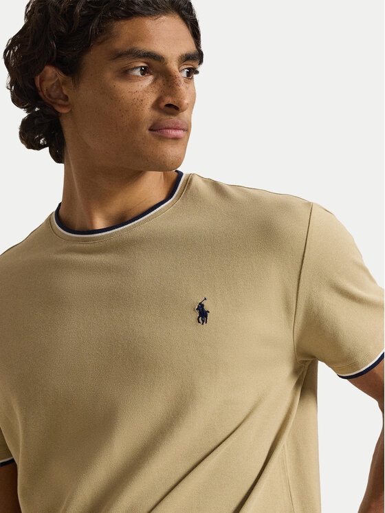 Polo Ralph Lauren Polo Ralph Lauren Camiseta 710963492500 Beis Regular Fit