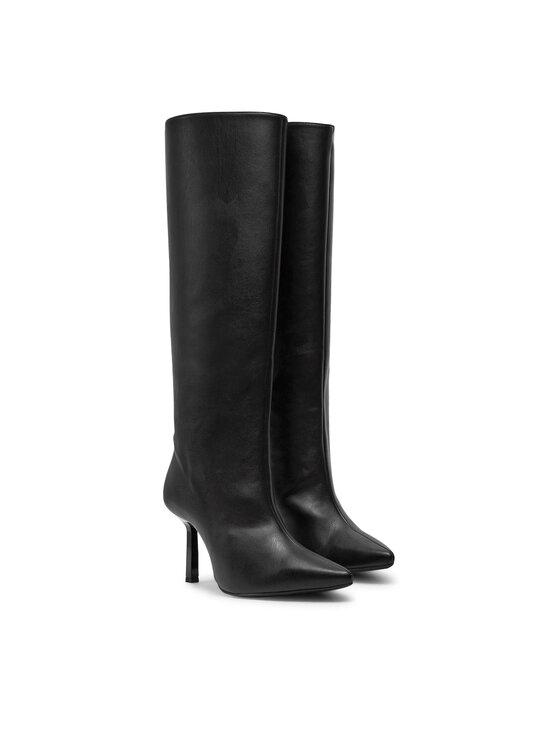 HUGO Čižmy HUGO Katniss 50523203 Čierna