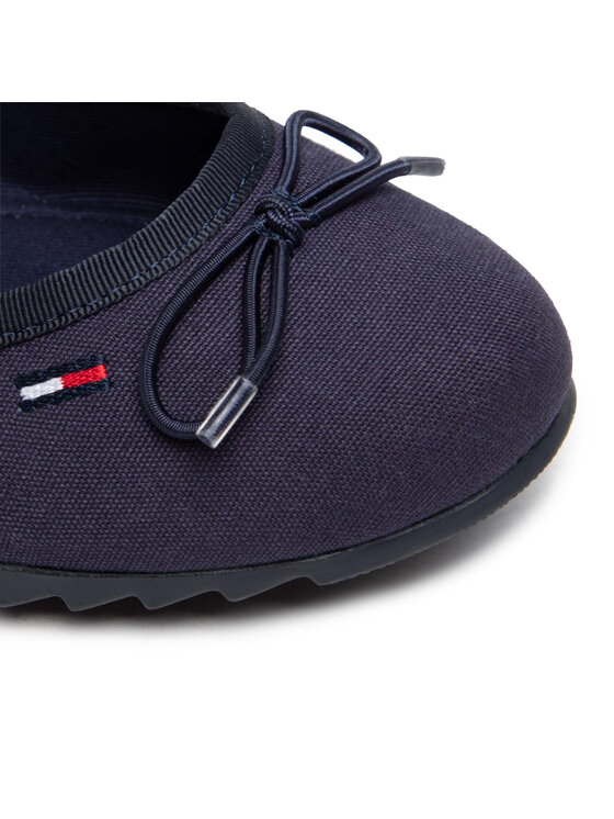 Tommy Jeans Balerini Tommy Jeans Essential Tommy Jeans Ballerina EN0EN01284 Bleumarin