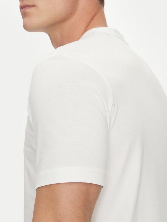 Tommy Hilfiger Tommy Hilfiger T-Shirt Stack MW0MW38622 Λευκό Regular Fit