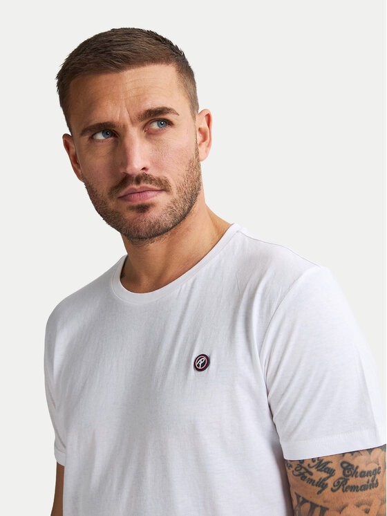 Petrol Industries Petrol Industries Camiseta M-ROS-TSR002 Blanco Regular Fit