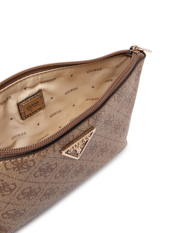Guess Kosmētikas somiņa Guess Laurel II Slg SWSG74 59145 Brūns