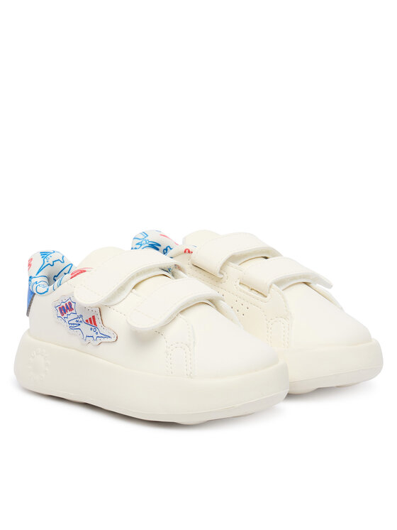 adidas Сникърси adidas Advantage Dino Shoes Kids JP6163 Бял