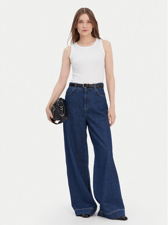 JOOP! JOOP! Marškinėliai 30040191 Balta Slim Fit