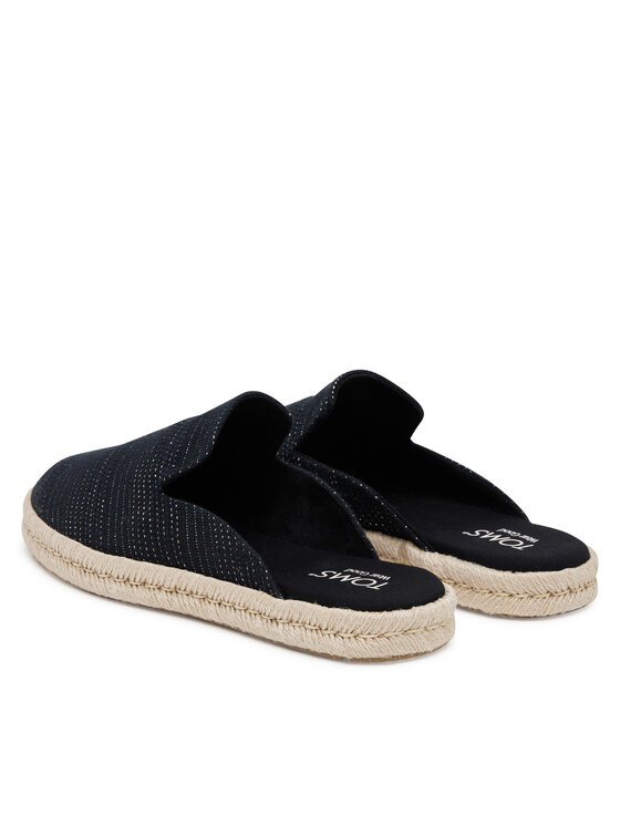 Toms Еспадрильї Toms Santiago Mule 10021880 Чорний