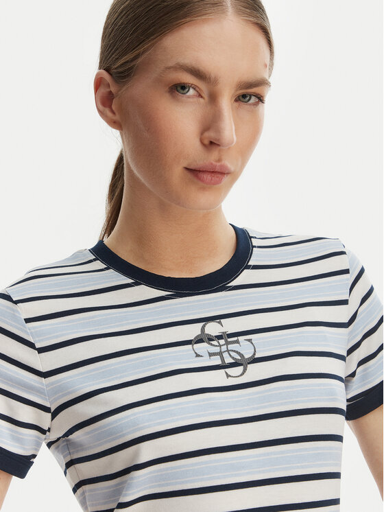 Guess Guess Футболка W6GI18 K3040 Голубий Classic Fit