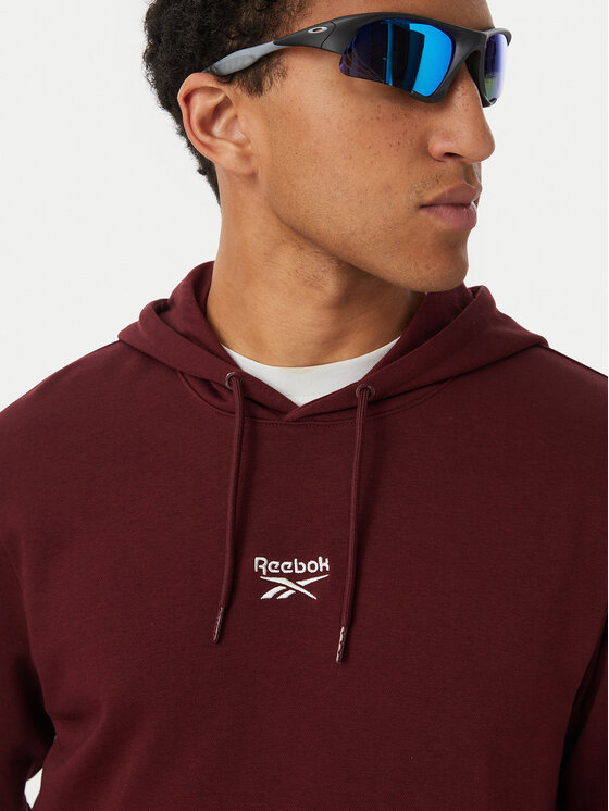 Reebok Reebok Pulóver RK25550CCM Bordó Regular Fit