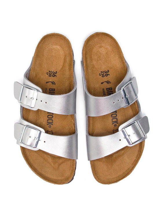 Birkenstock Шльопанці Birkenstock Arizona Bs 1012283 Срібний