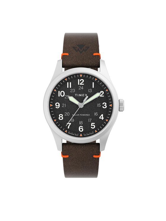 Timex Часовник Timex TW2V64200 Кафяв