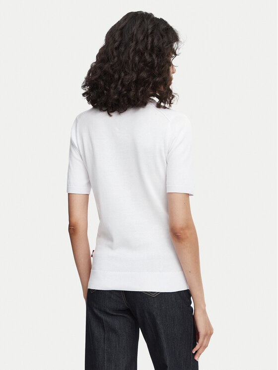 Beverly Hills Polo Club Beverly Hills Polo Club Camiseta P-SS26W-M6564-0001 Blanco Regular Fit