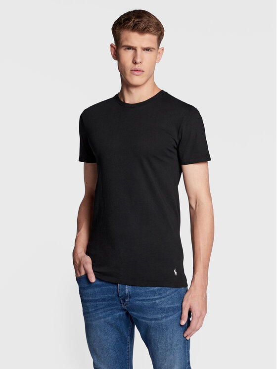 Polo Ralph Lauren Polo Ralph Lauren Комплект футболок 714830304014 Чорний Regular Fit