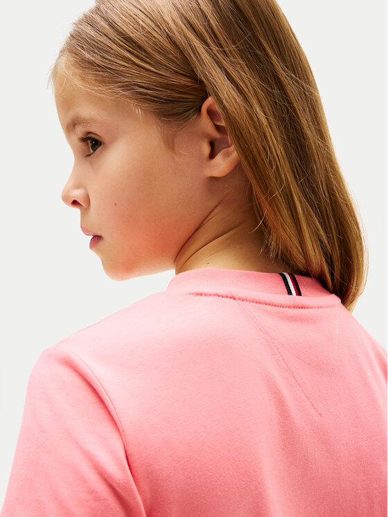 Tommy Hilfiger Tommy Hilfiger Camiseta KS0KS00661 Rosa claro Regular Fit