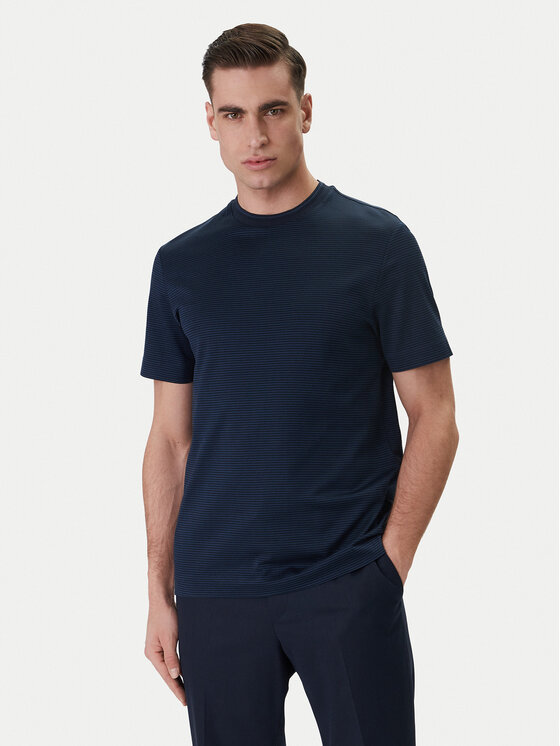 BOSS BOSS Camiseta H-Thompson 242 50559775 Azul marino Regular Fit