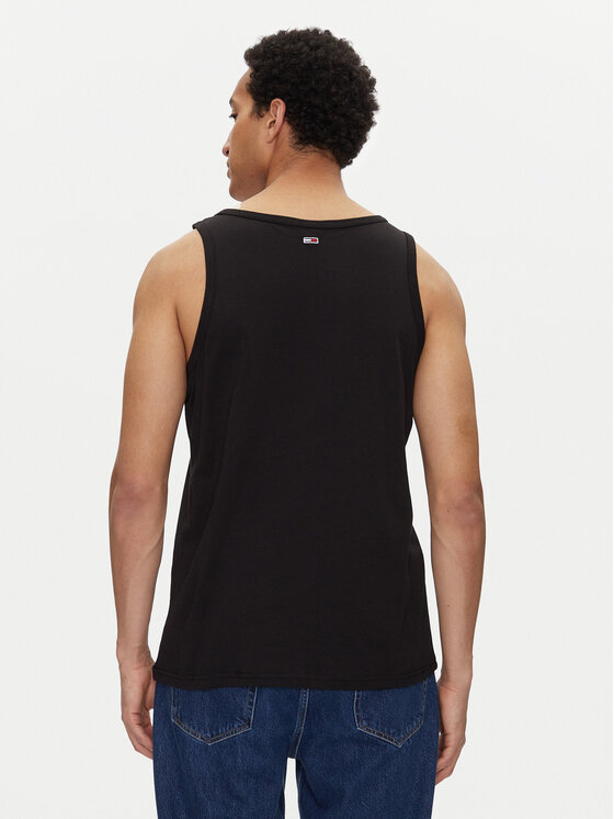 Tommy Jeans Tommy Jeans Camiseta sin mangas Entry Graphic DM0DM20790 Negro Slim Fit