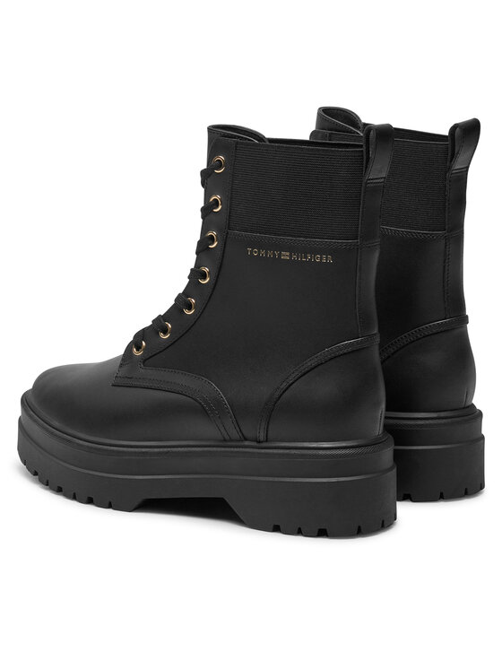 Tommy Hilfiger Trappers Tommy Hilfiger FW0FW08440 Negru