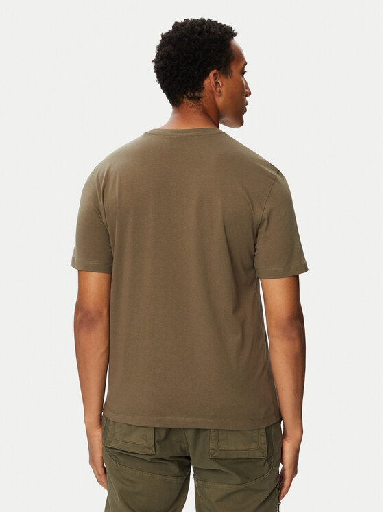 Aeronautica Militare Aeronautica Militare Camiseta 262TS2579UJ00750 Caqui Regular Fit