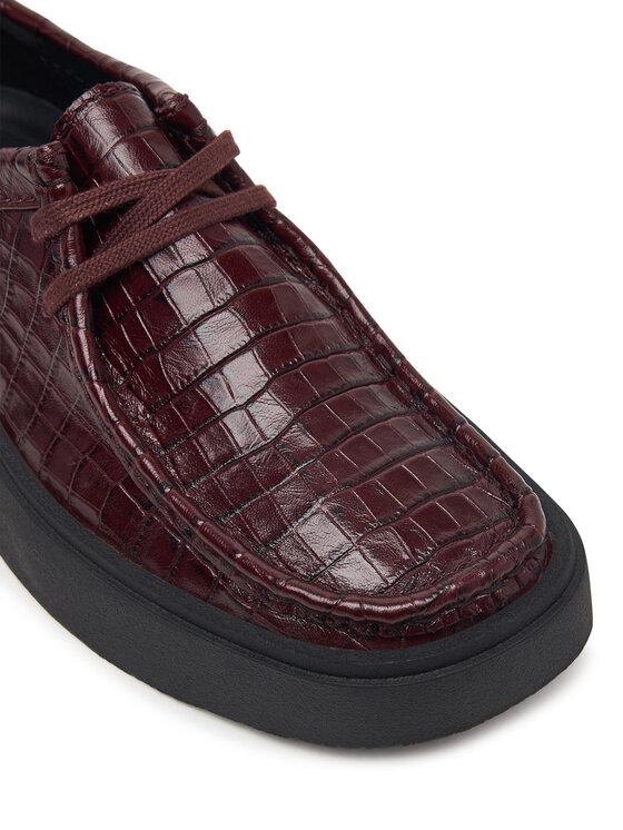 Clarks Туфлі Clarks Torview W 26328105 Бордовий