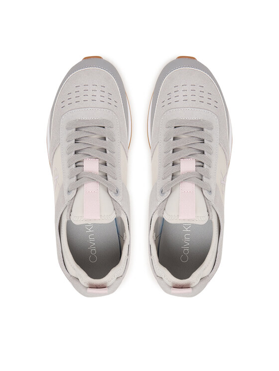 Calvin Klein Αθλητικά Calvin Klein Retro Runner Sock Laceup Neo Mix HW0HW03250 Γκρι