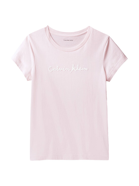 Calvin Klein Jeans Calvin Klein Jeans Camiseta LVCKSJA17G Rosa Regular Fit