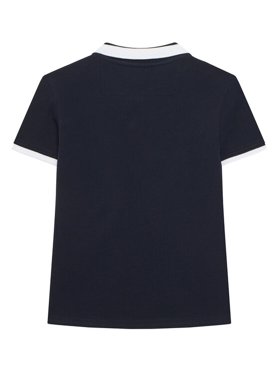 Guess Guess Polo L6RP01 KBV51 Azul marino Regular Fit