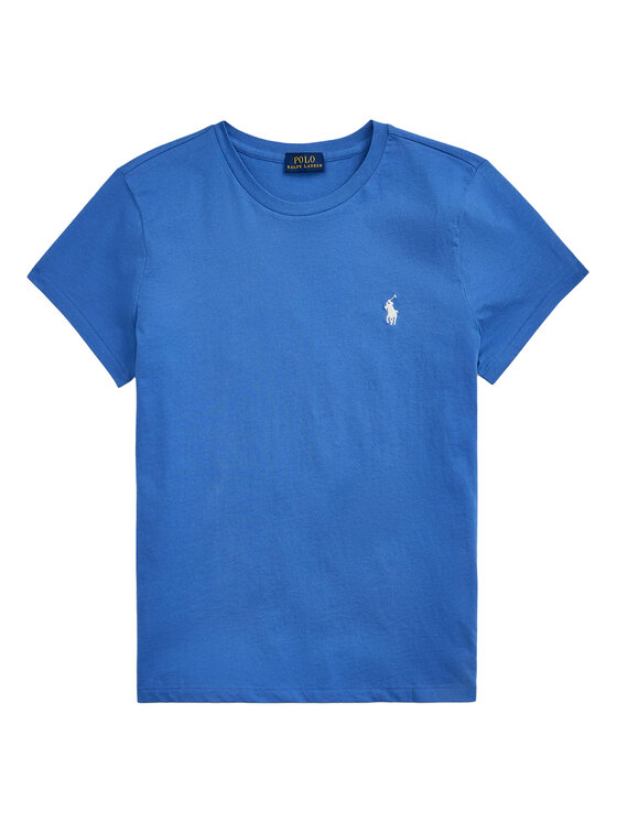 Polo Ralph Lauren Polo Ralph Lauren T-shirt 211898698034 Plava Straight Fit