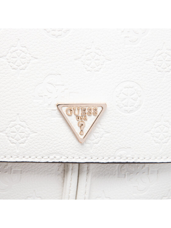 Guess Nahrbtnik Guess Helaina Flap Backpack HWPG84 03320 Bela