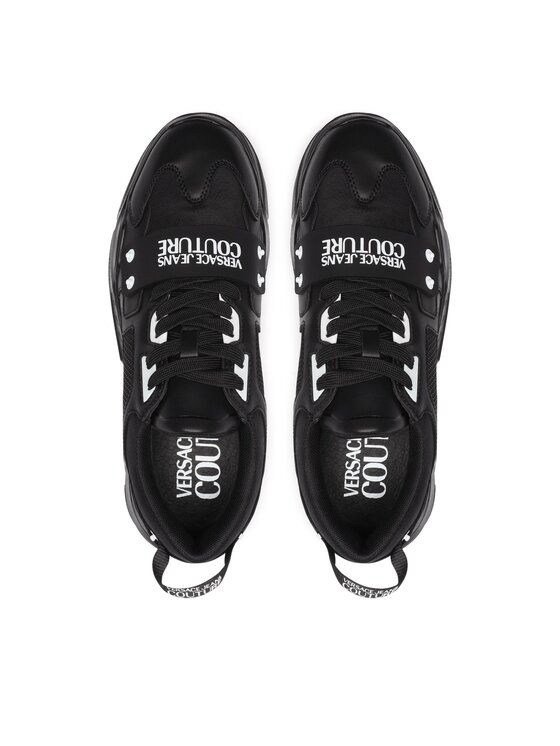 Versace Jeans Couture Sneakersy Versace Jeans Couture 75YA3SC4 Čierna