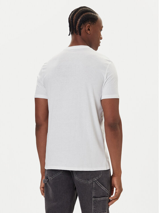 Calvin Klein Jeans Calvin Klein Jeans Camiseta 30s Chest Logo LV04RD865G Blanco Regular Fit