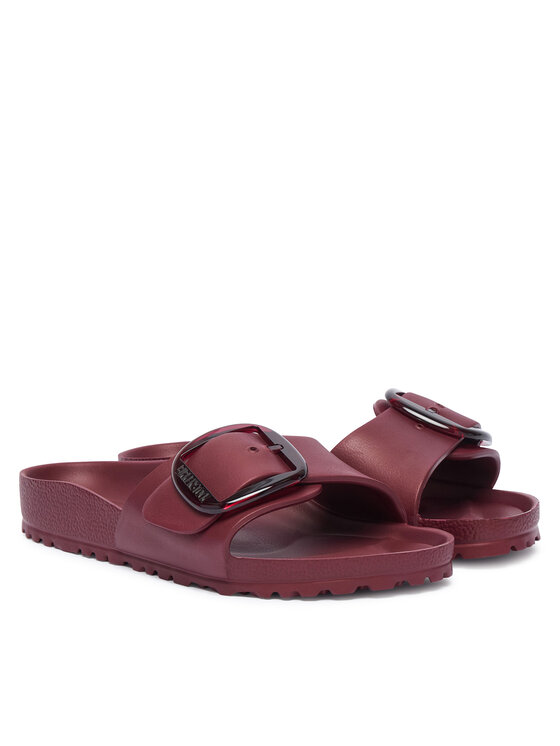 Birkenstock Шльопанці Birkenstock Madrid Big Buckle 1033116 Бордовий