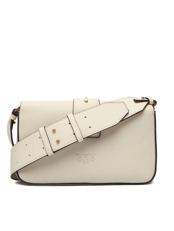 PINKO Rankinė PINKO Love One Mini Slouchy Fl Al 25-26 104340 A2OX Écru