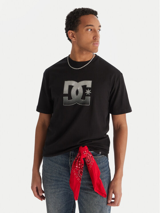 DC Shoes DC Shoes Póló Star Reflective EDYZT04346 Fekete Regular Fit