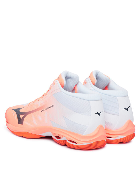 Mizuno Взуття у спортзал Mizuno Wave Lightning Pro Mid V1GA2665 Кораловий