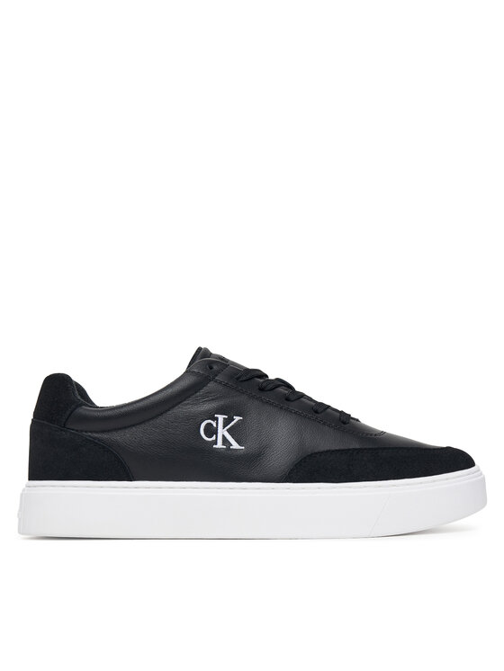 Calvin Klein Laisvalaikio batai Calvin Klein Classic Cups Oxf Tmb Lth-Su Tc HM0HM02354 Juoda