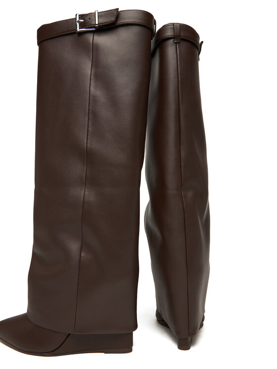 Steve Madden Чоботи Steve Madden Corenne SM11003418 Коричневий