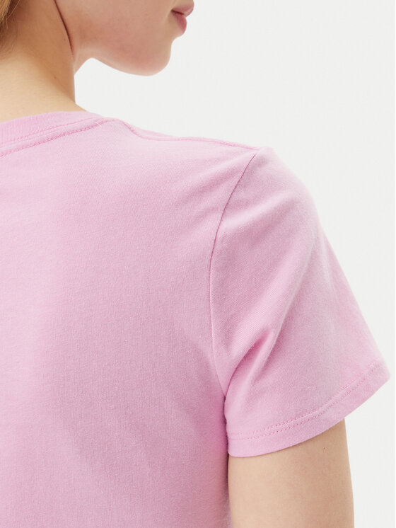 Gap Gap T-shirt 776775-06 Ružičasta Regular Fit