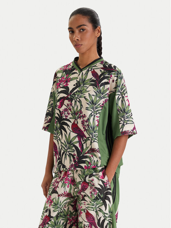 adidas adidas Camiseta Farm Rio Premium KD4628 Verde Loose Fit