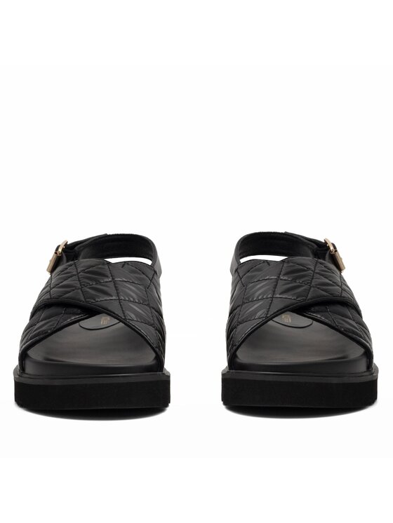 DeeZee Sandali DeeZee Donna H86009-9 Črna