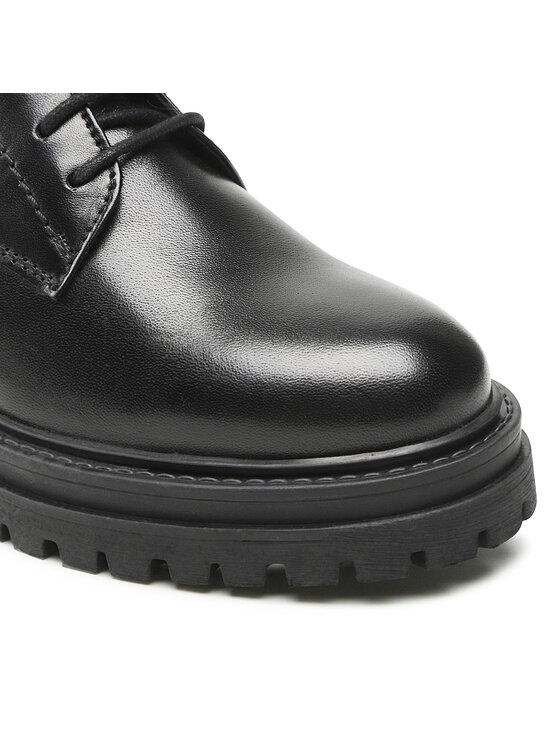 Geox Oxfordy Geox D Iridea M D26HRM 00043 C9999 Černá