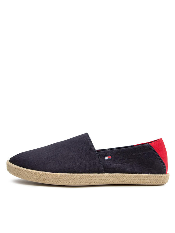 Tommy Hilfiger Espadrilles Tommy Hilfiger Easy Summer Slip On FM0FM00569 Sötétkék