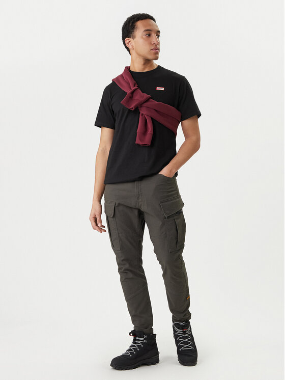 Hunter Hunter T-shirt Essentials HARM0085252 Crna Regular Fit