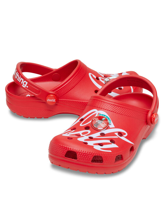 Crocs Шльопанці Crocs Classic Clog Coca-Cola 212129 Червоний