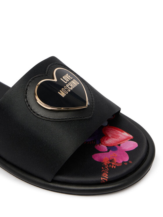 LOVE MOSCHINO Шльопанці LOVE MOSCHINO JA28232G0OJO0000 Чорний
