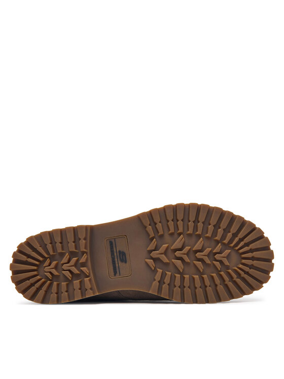Skechers Schnürschuhe Skechers Quintero-Damien 205903/DKTP Braun