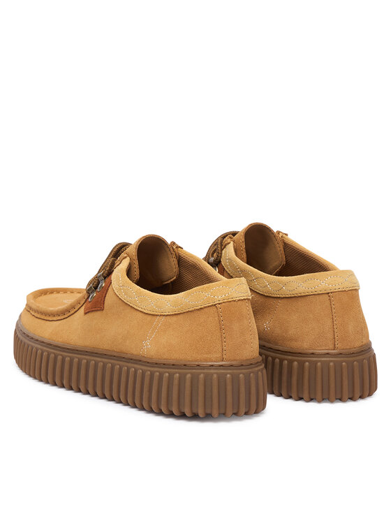 Clarks Туфлі Clarks Torhill Lo 26327293 Світло-коричневий